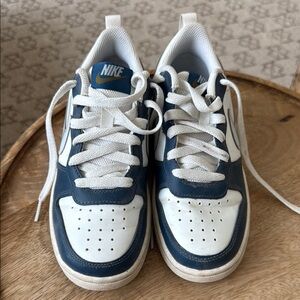 Nike Kids Blue and White Sneakers